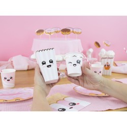 25 Stickers Visages Kawai. n1