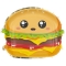 8 Assiettes Burger Salty Junk Food images:#0
