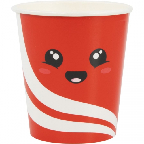 8 Gobelets Salty Junk Food 