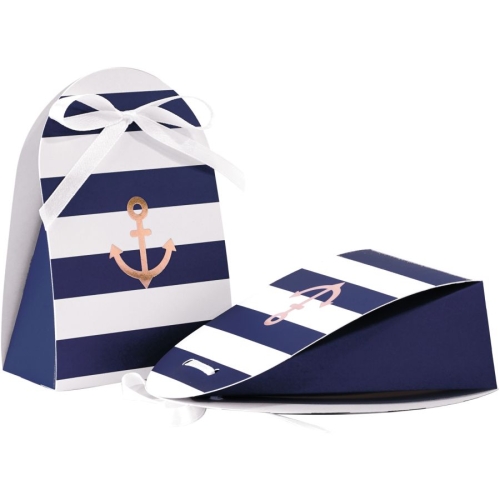 8 Petites Botes Marinire et Or 