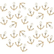 Confettis Ancre - Marinire et Or