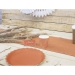 8 Marque-Places Festonns Terracotta et Or. n2