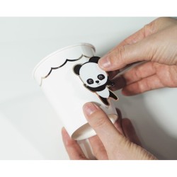 25 Stickers - Baby Panda. n1