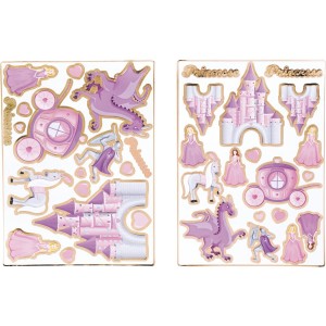 35 Stickers - Princesse