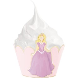 6 Caissettes Cupcakes Princesse. n4
