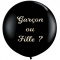 Ballon Géant Noir Gender Reveal Fille images:#0