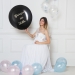 Ballon Gant Noir Gender Reveal Garon. n2