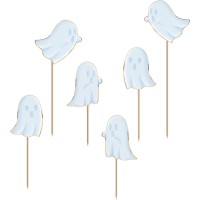 6 Cake Toppers - Fantme Halloween Pastel