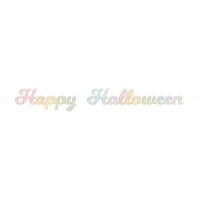 Contient : 1 x Guirlande Lettre Happy Halloween Pastel - 2m