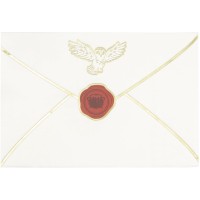 Contient : 1 x 16 Serviettes Enveloppe Chouette - Apprenti Sorcier