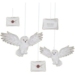 5 Chouettes et Enveloppes à Suspendre - Apprenti Sorcier. n°1