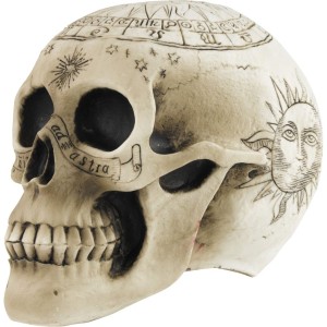 Crâne Squelette Pentagramme