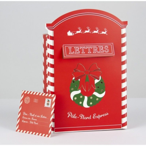 La Boîte aux Lettres du Père Noël et ses Lettres Sweety Xmas 