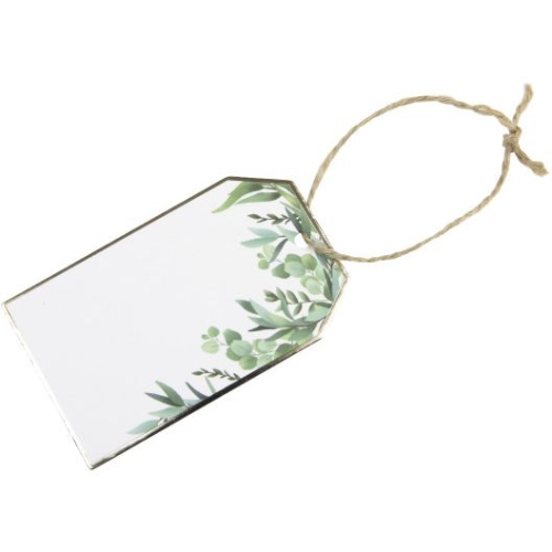 10 Etiquettes Cadeaux Eucalyptus 