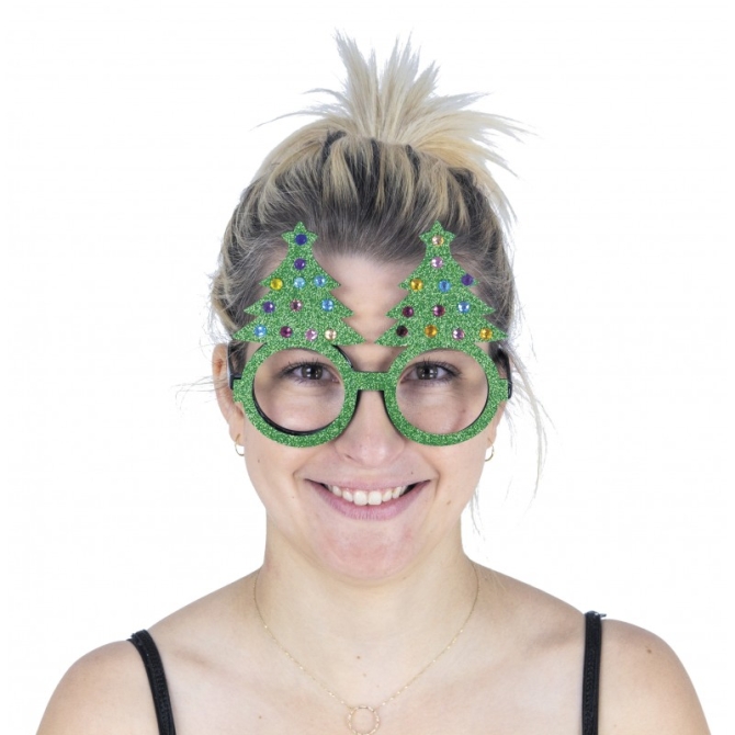 Lunettes Sapin Paillete 