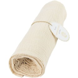 Chemin de Table Gaze de Coton Ecru - 3 m. n°1