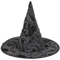 Chapeau Sorcire Toile d'Araigne