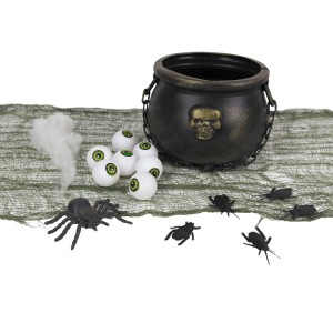 Set de 16 pices Chaudron Halloween