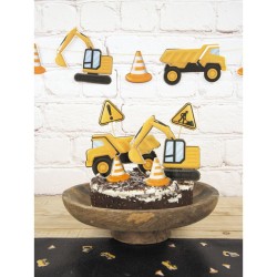 6 Cake Toppers - Chantier. n2
