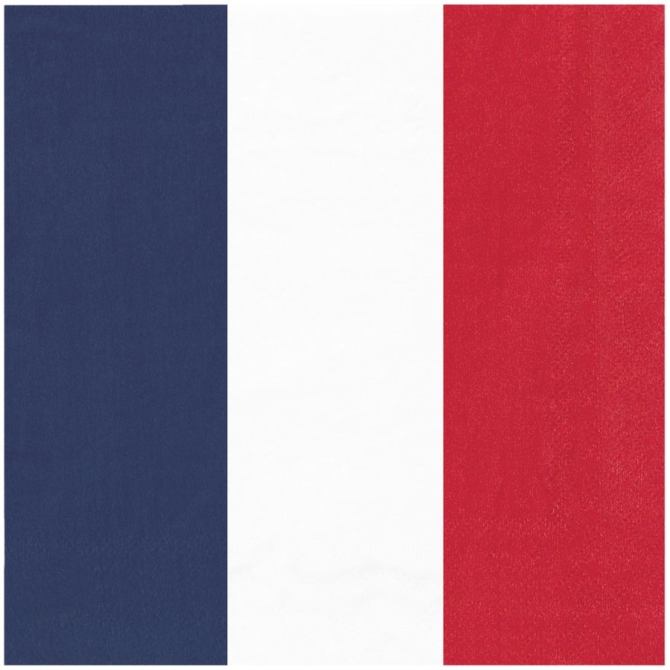 16 Serviettes France 