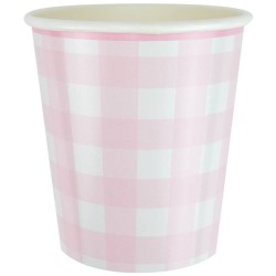 Boite  Fte Festonne Vichy Rose. n2