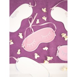 8 Invitations Pyjama Party. n3