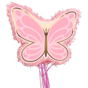 Pull Pinata Papillon Rose