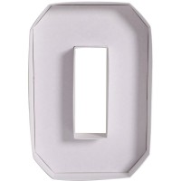 Plateau Blanc Ap�ro/Dessert Chiffre 0 - 26 cm