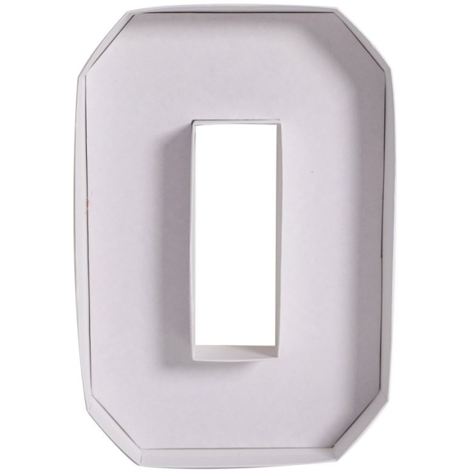 Plateau Blanc Ap�ro / Dessert Chiffre 0 - 26 cm 