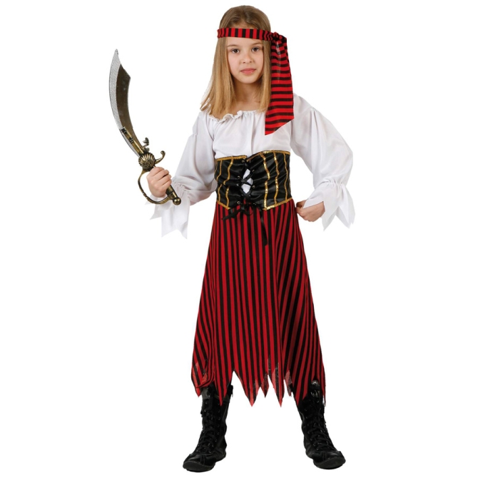 Dguisement de Pirate Boucanier Fille 