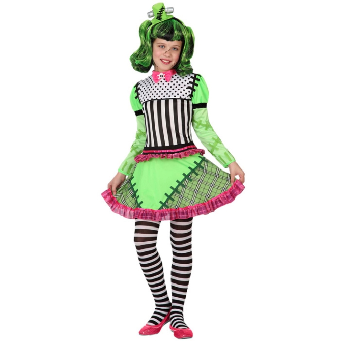 Dguisement Halloween Doll Franky Taille 5-6 ans 