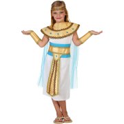 Déguisement de Reine Egyptienne Velours Enfant 7-9 ans