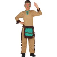 Dguisement d'Indien  Apache Bleu 5-6 ans