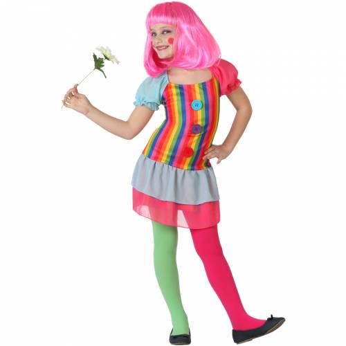 Dguisement de Clown Rainbow 