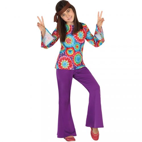 Dguisement Hippie Psychdlique - Fille 