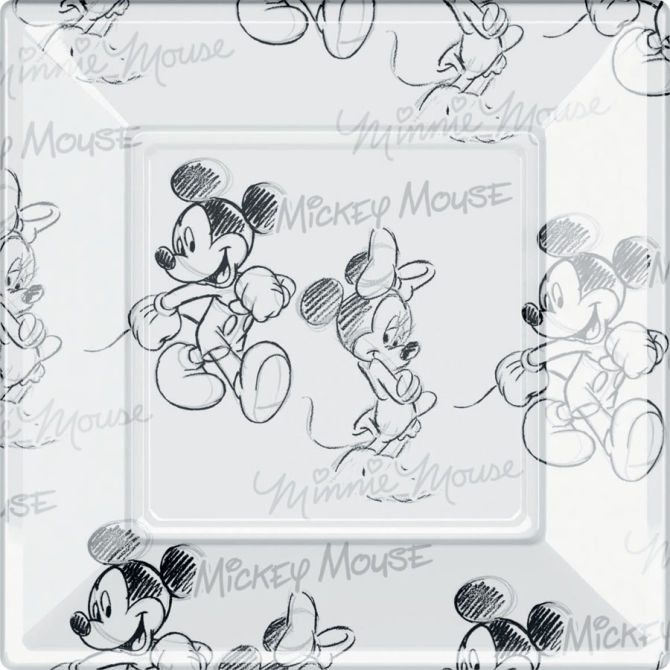 8 Assiettes Mickey et Minnie 
