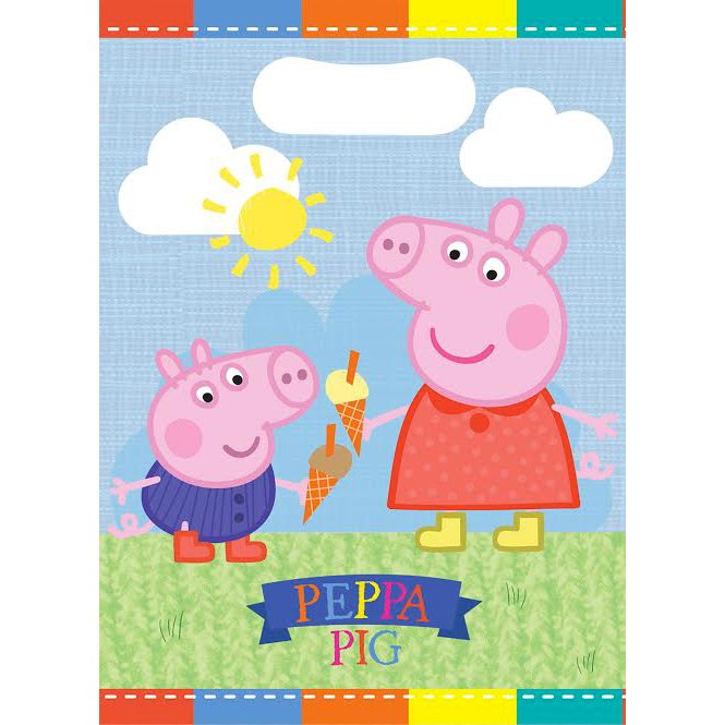 8 Pochettes Cadeaux Peppa Pig Summer 
