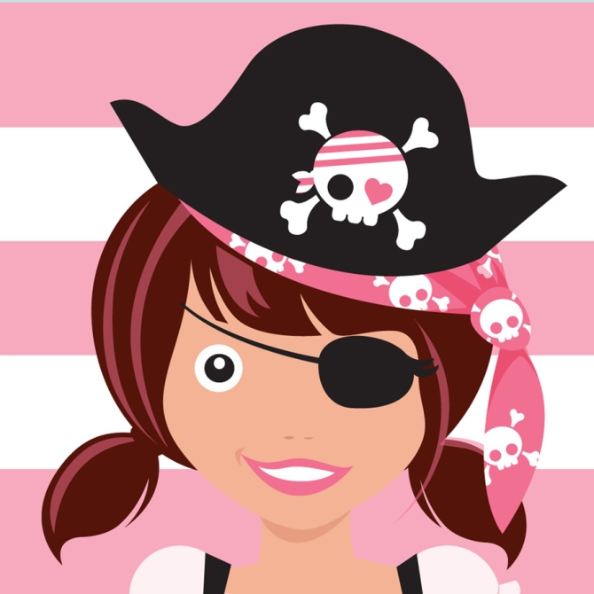 20 Serviettes Pretty Pirate 