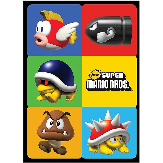 Stickers Super Mario Bros 