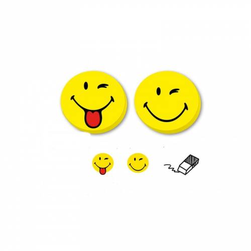 2 Gommes Smiley 2 5 Cm Pour L Anniversaire De Votre Enfant Annikids