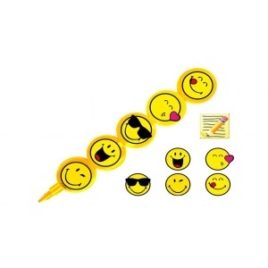 1 Crayon Pousse-Mine Smiley (12 cm)