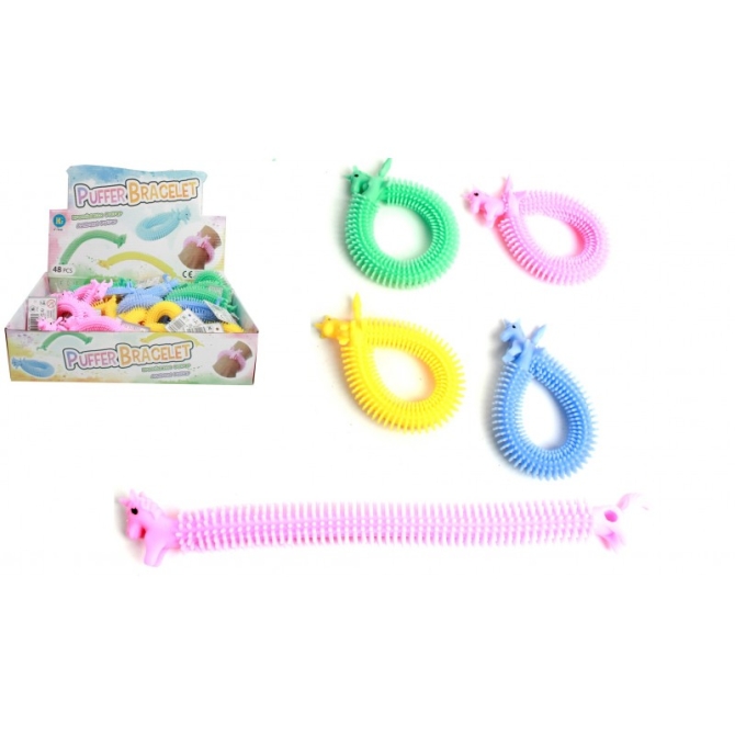 1 Bracelet Puffer Licorne 