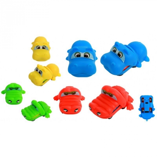1 Figurine  rtrofriction - Croc/Hippo 