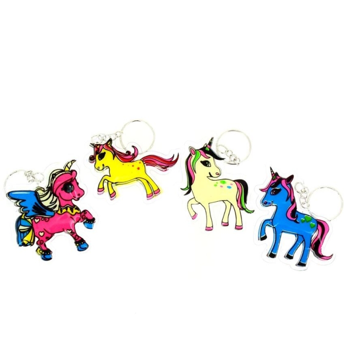 1 Porte-Cl Licorne - 6 cm 