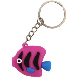 1 Porte-Clé Poisson Tropical -  4 cm. n°3