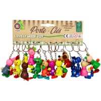 1 Porte-Cl� Animal en Bois