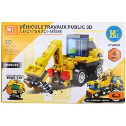 1 Jeu de Construction DIY Travaux Publics - 53 Pi�ces. n�2