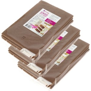 Lot de 3 Gnoises Cacao Rectangle Tranches 2 + 1 Gratuite