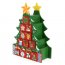 Calendrier de l'Avent Sapin Vert 2 cts (30 cm) - Bois