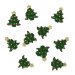 10 Mini Sapins Autocollants (2, 5 cm) - Rsine. n1